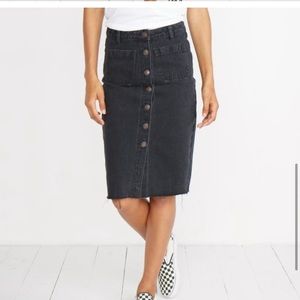 Marine Layer Midi Skirt